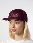 Бейсболка HOOD арт. 100-MWL045-HD001-MN Hood 3D VI (бордовый)